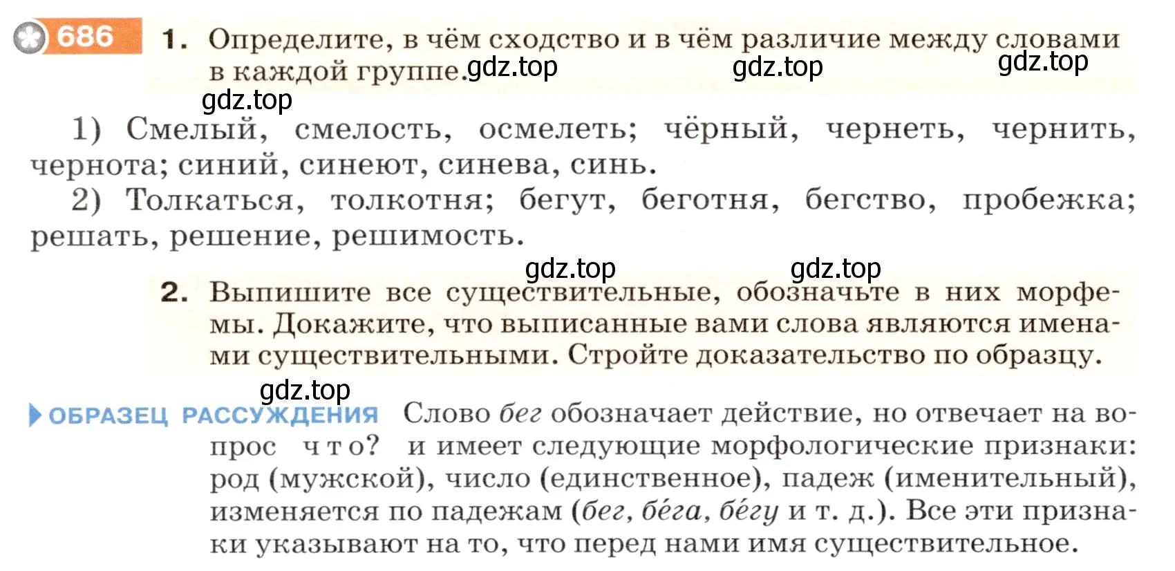 Условие номер 686 (страница 104) гдз по русскому языку 5 класс Разумовская, Львова, учебник 2 часть