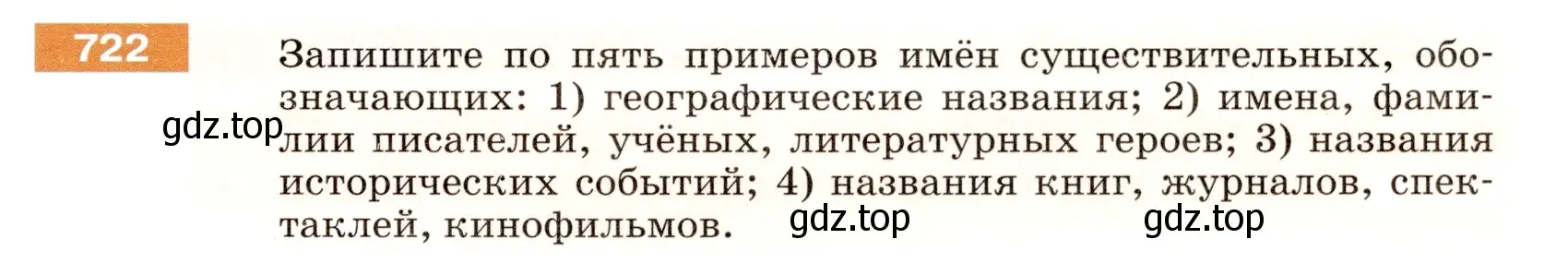 Условие номер 722 (страница 115) гдз по русскому языку 5 класс Разумовская, Львова, учебник 2 часть