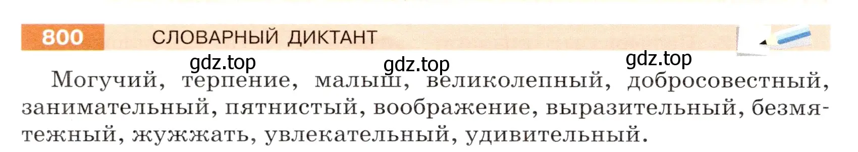 Условие номер 800 (страница 140) гдз по русскому языку 5 класс Разумовская, Львова, учебник 2 часть