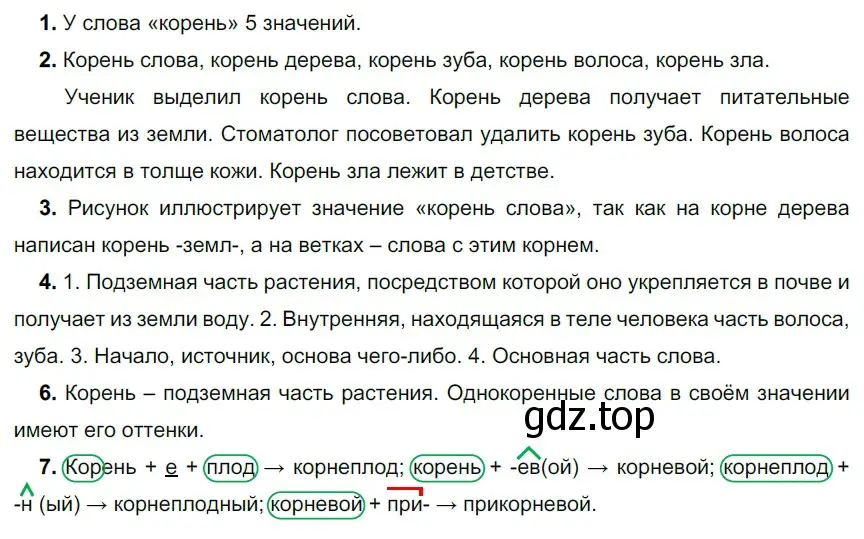 Решение 2. номер 308 (страница 99) гдз по русскому языку 5 класс Разумовская, Львова, учебник 1 часть