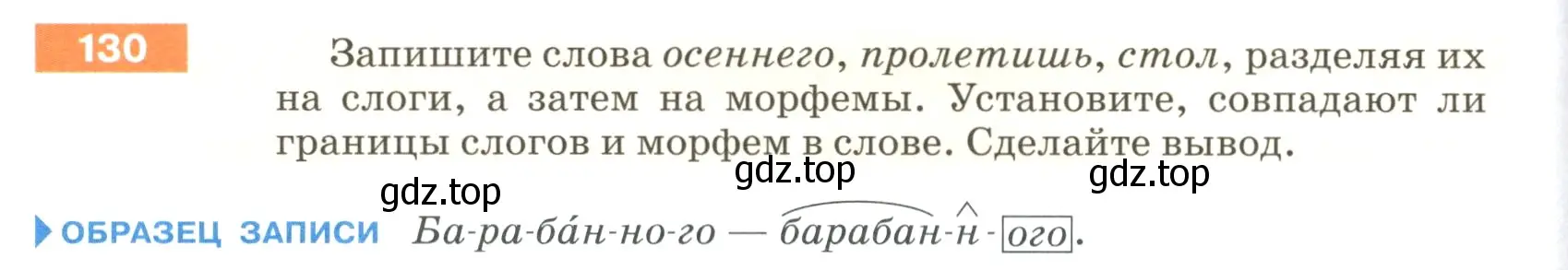 Условие номер 130 (страница 50) гдз по русскому языку 5 класс Разумовская, Львова, учебник 1 часть