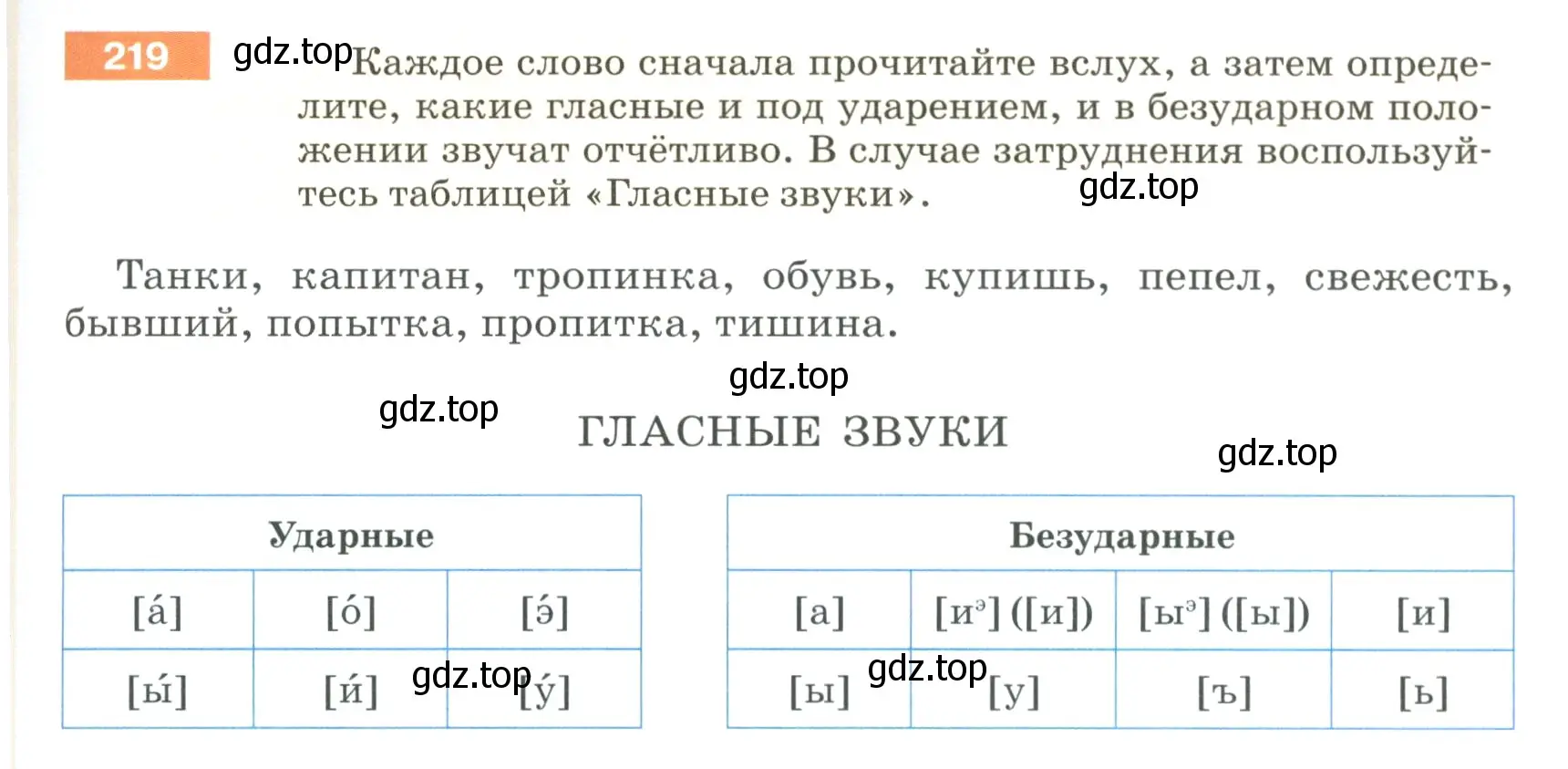 Условие номер 219 (страница 77) гдз по русскому языку 5 класс Разумовская, Львова, учебник 1 часть