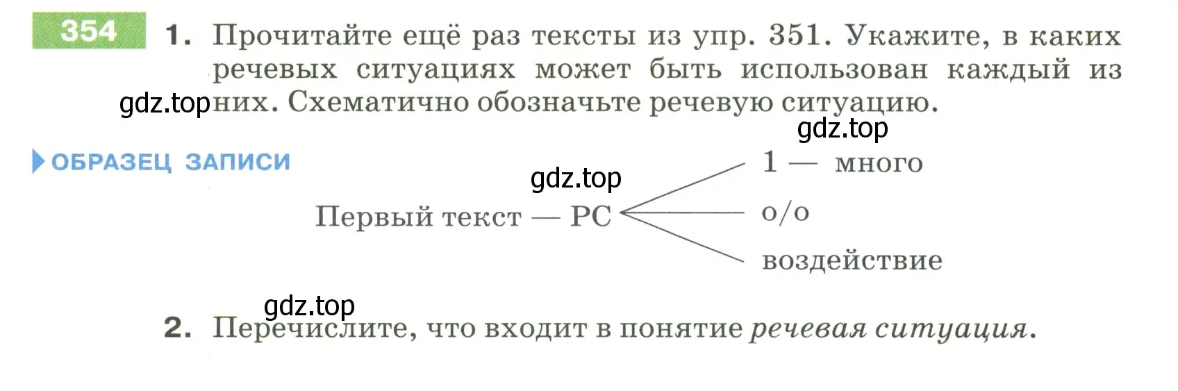 Условие номер 354 (страница 121) гдз по русскому языку 5 класс Разумовская, Львова, учебник 1 часть