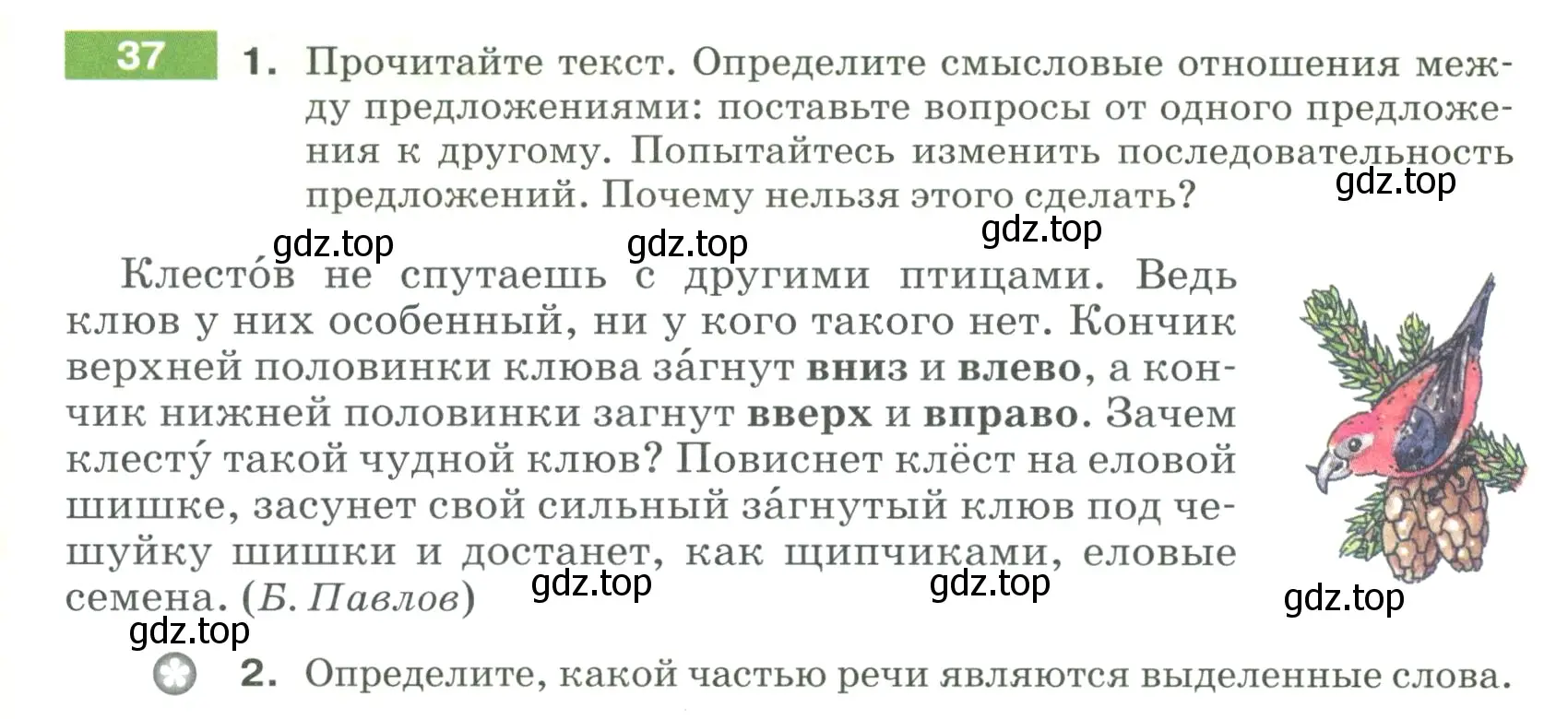 Условие номер 37 (страница 22) гдз по русскому языку 5 класс Разумовская, Львова, учебник 1 часть