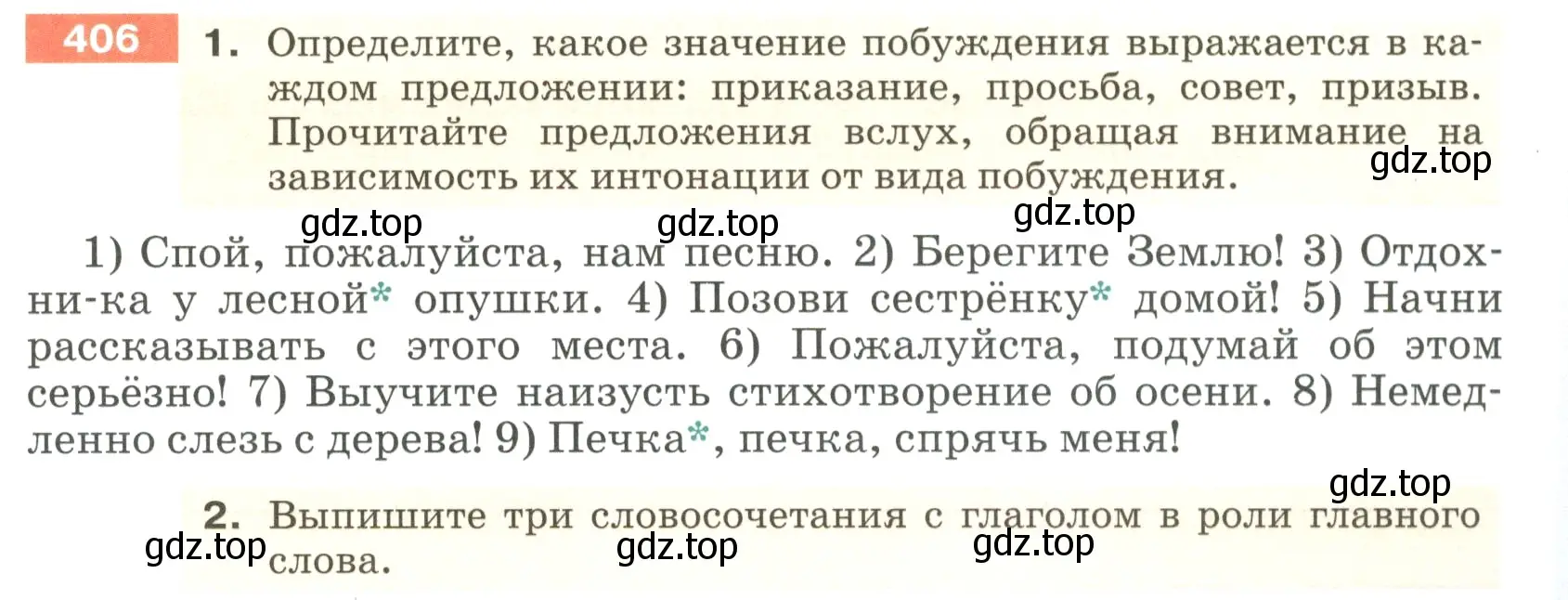 Условие номер 406 (страница 15) гдз по русскому языку 5 класс Разумовская, Львова, учебник 2 часть