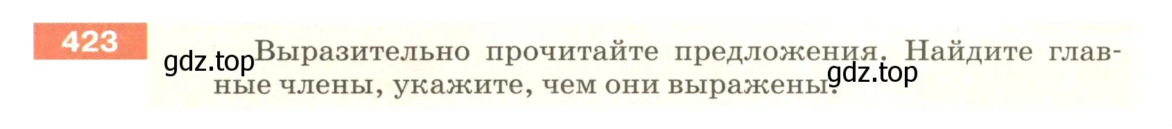 Условие номер 423 (страница 21) гдз по русскому языку 5 класс Разумовская, Львова, учебник 2 часть