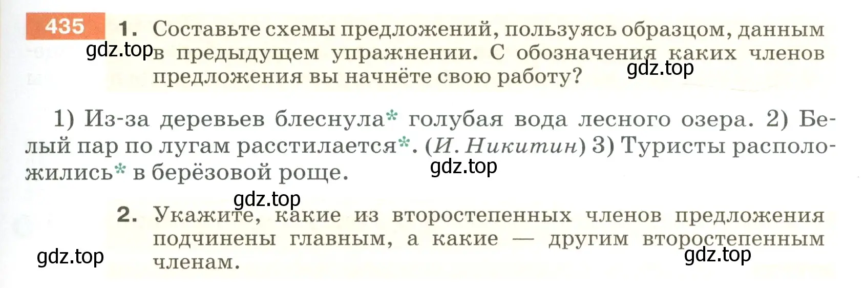 Условие номер 435 (страница 25) гдз по русскому языку 5 класс Разумовская, Львова, учебник 2 часть