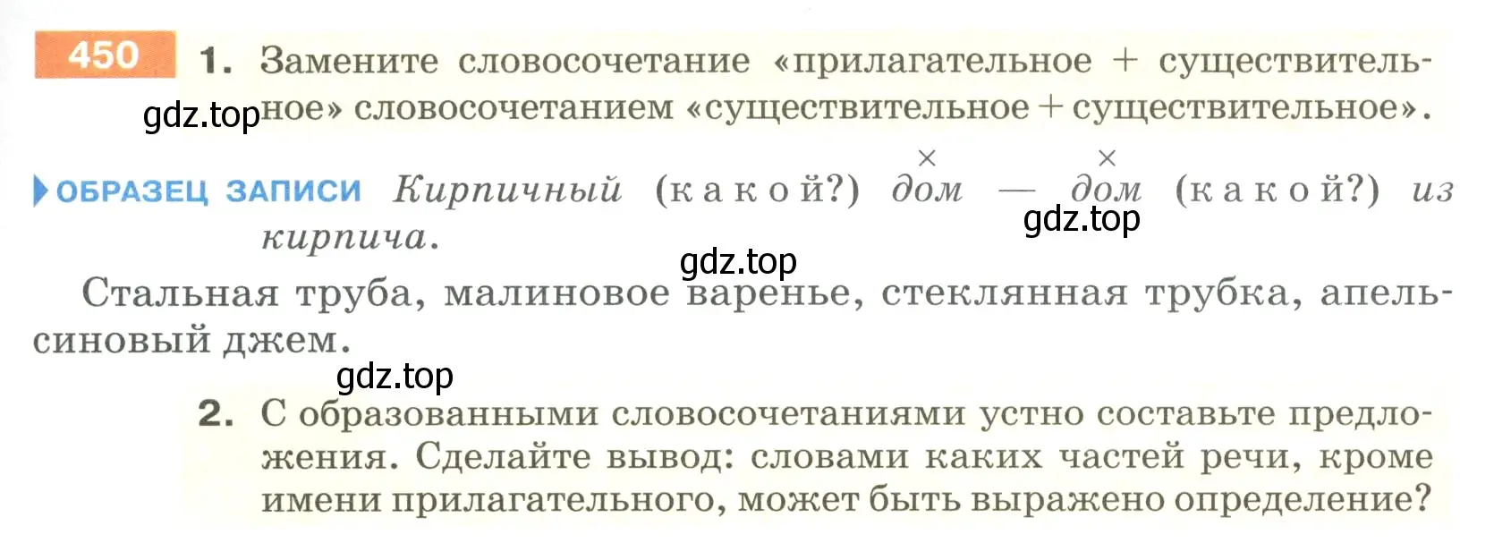 Условие номер 450 (страница 29) гдз по русскому языку 5 класс Разумовская, Львова, учебник 2 часть