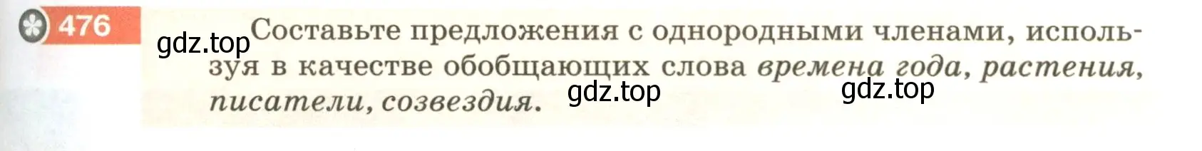 Условие номер 476 (страница 37) гдз по русскому языку 5 класс Разумовская, Львова, учебник 2 часть