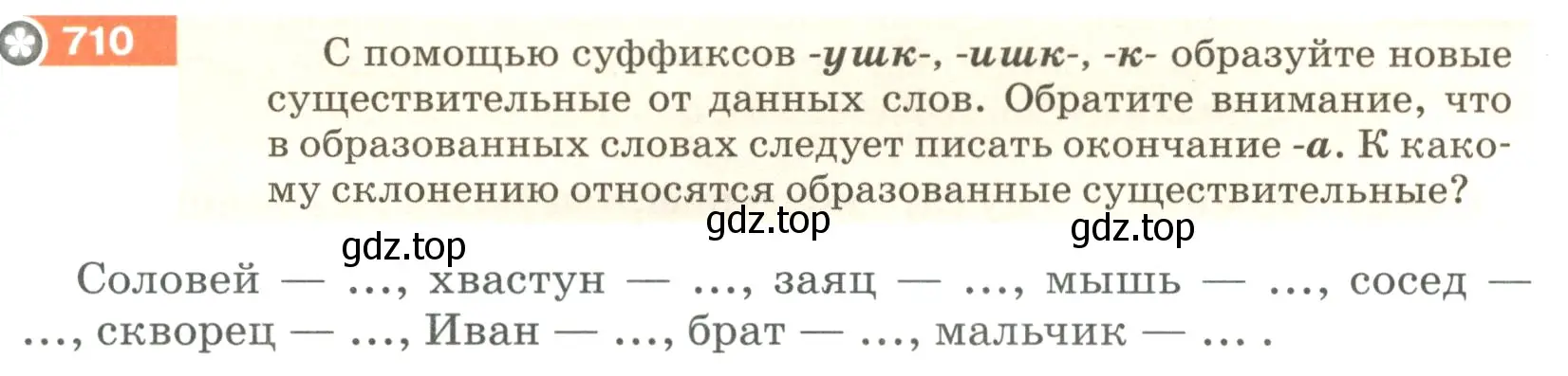 Условие номер 710 (страница 116) гдз по русскому языку 5 класс Разумовская, Львова, учебник 2 часть