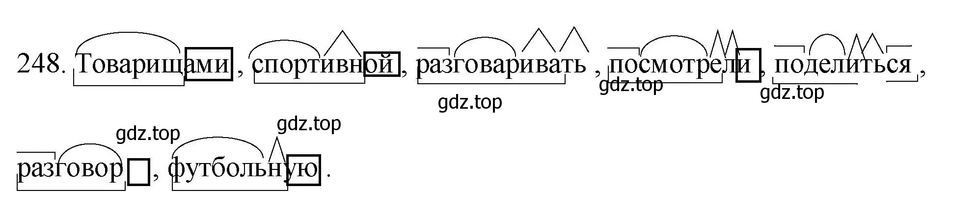 Решение номер 248 (страница 85) гдз по русскому языку 5 класс Разумовская, Львова, учебник 1 часть