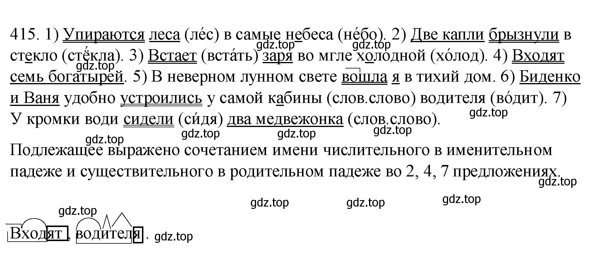 Решение номер 415 (страница 19) гдз по русскому языку 5 класс Разумовская, Львова, учебник 2 часть