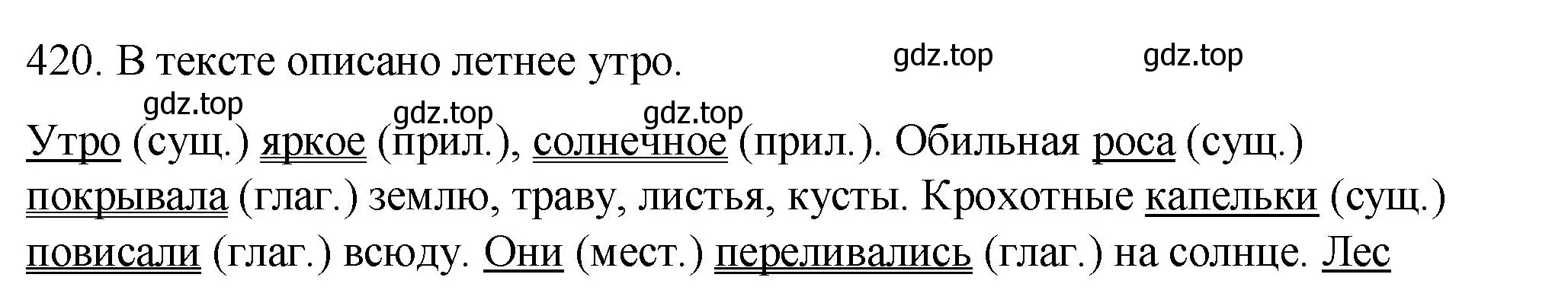 Решение номер 420 (страница 20) гдз по русскому языку 5 класс Разумовская, Львова, учебник 2 часть