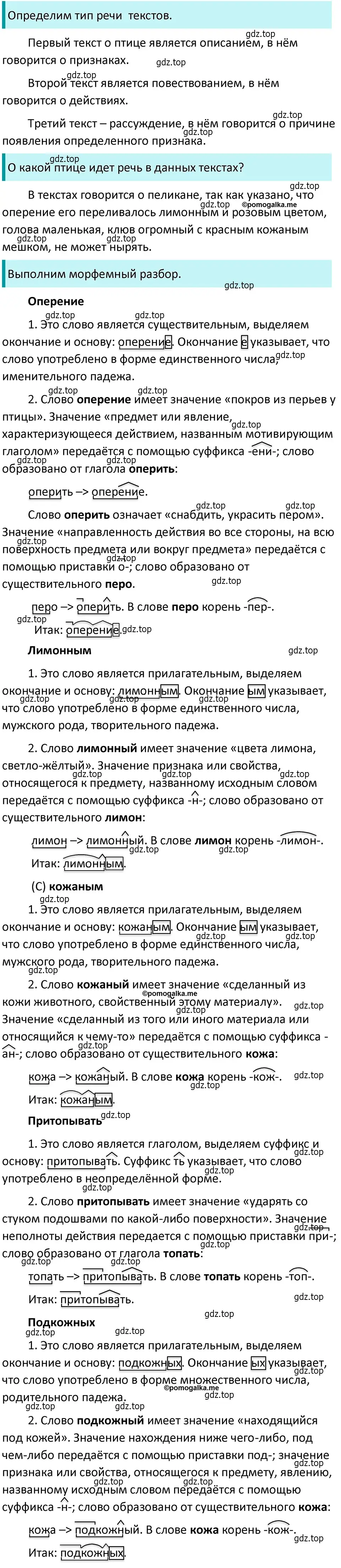 Решение 4. номер 536 (страница 54) гдз по русскому языку 5 класс Разумовская, Львова, учебник 2 часть