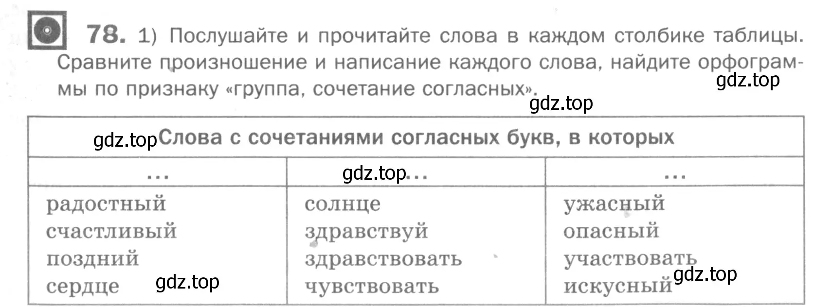 Условие номер 78 (страница 47) гдз по русскому языку 5 класс Шмелев, Флоренская, учебник 1 часть