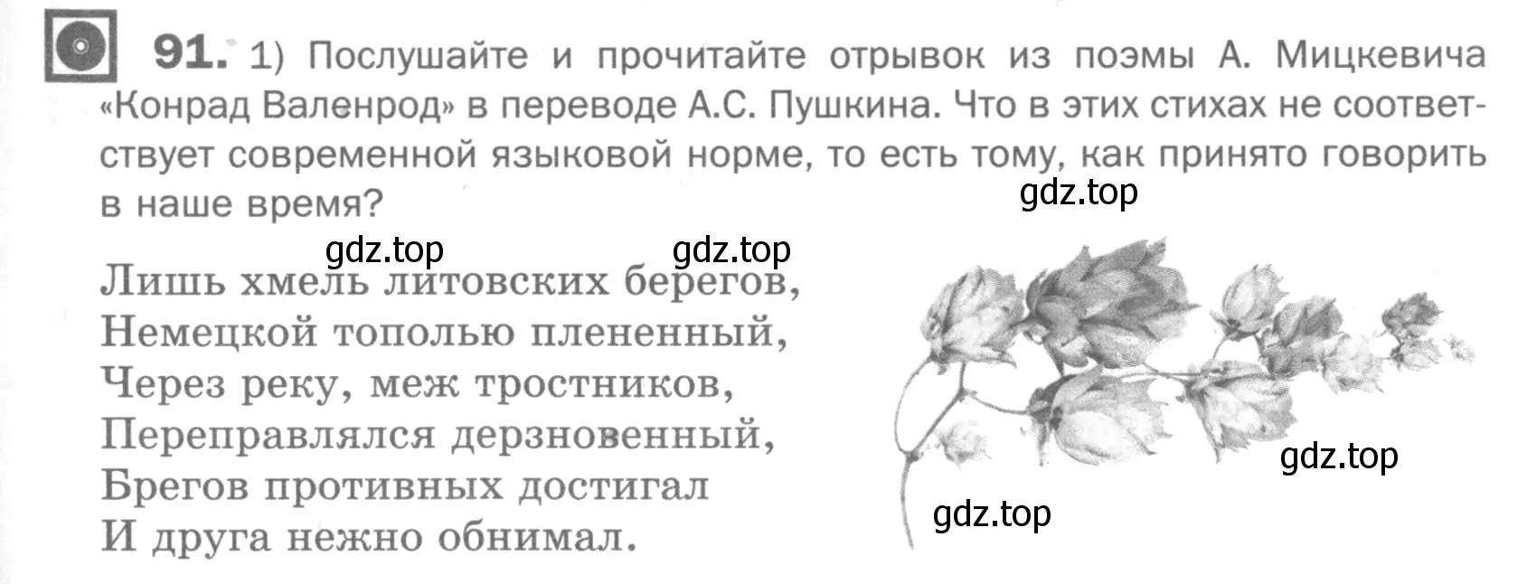 Условие номер 91 (страница 57) гдз по русскому языку 5 класс Шмелев, Флоренская, учебник 1 часть