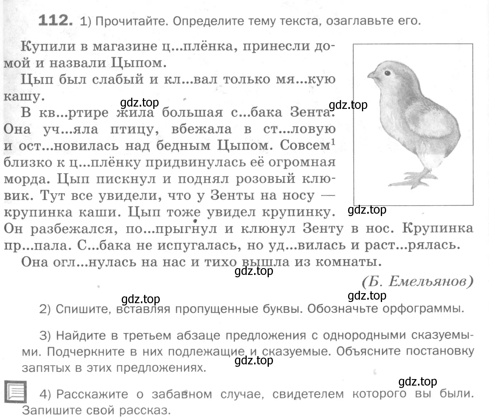 Условие номер 112 (страница 135) гдз по русскому языку 5 класс Шмелев, Флоренская, учебник 1 часть