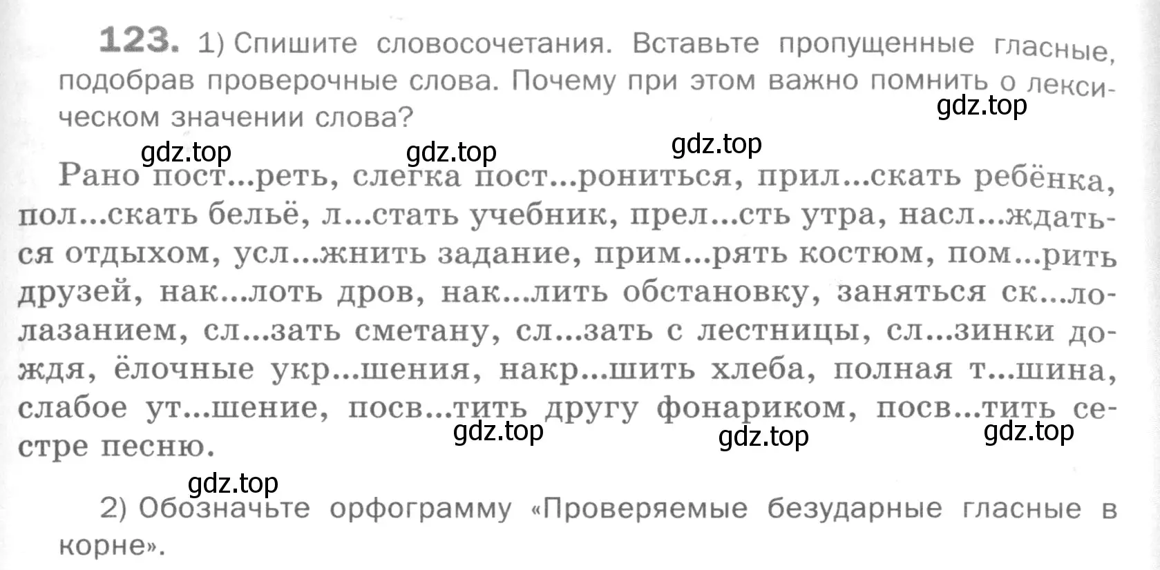 Условие номер 123 (страница 295) гдз по русскому языку 5 класс Шмелев, Флоренская, учебник 1 часть