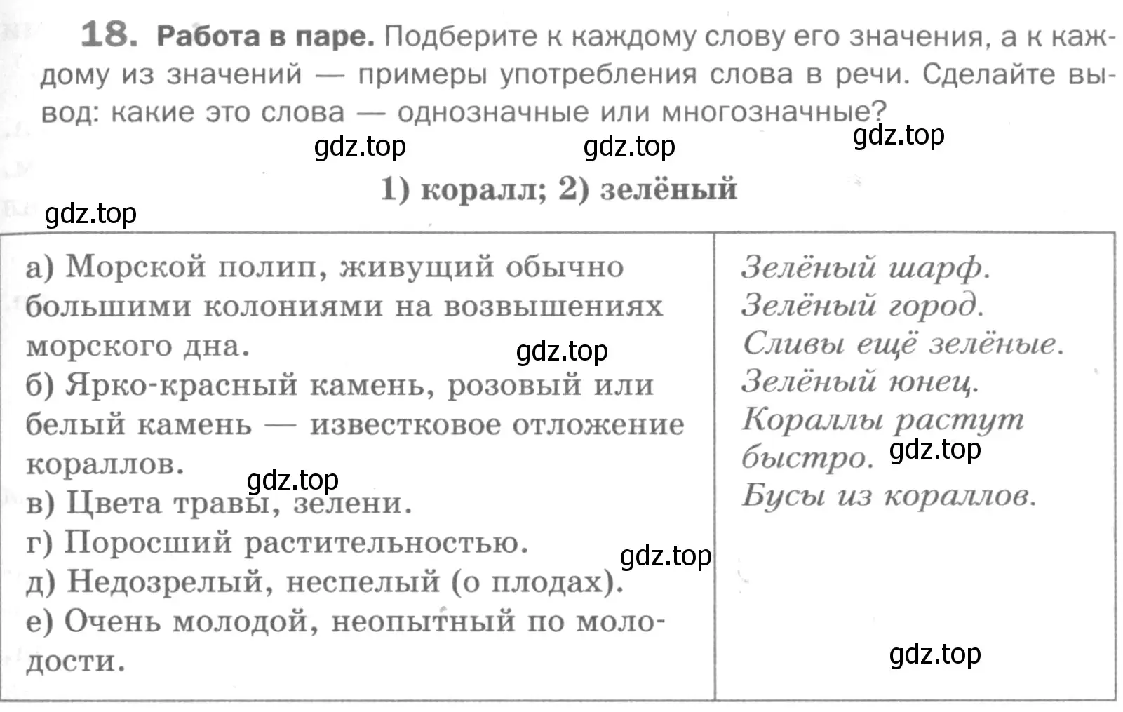 Условие номер 18 (страница 239) гдз по русскому языку 5 класс Шмелев, Флоренская, учебник 1 часть