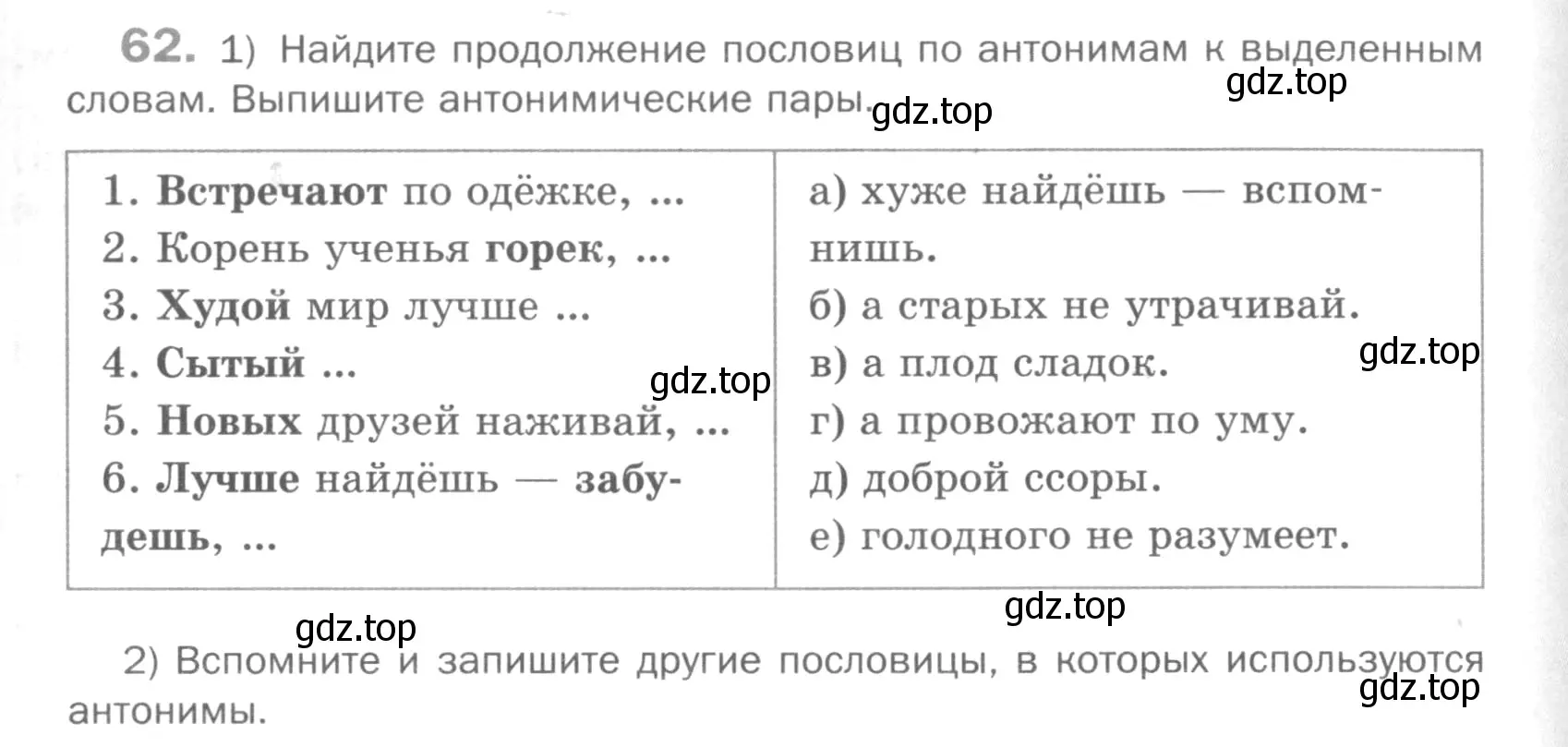 Условие номер 62 (страница 263) гдз по русскому языку 5 класс Шмелев, Флоренская, учебник 1 часть