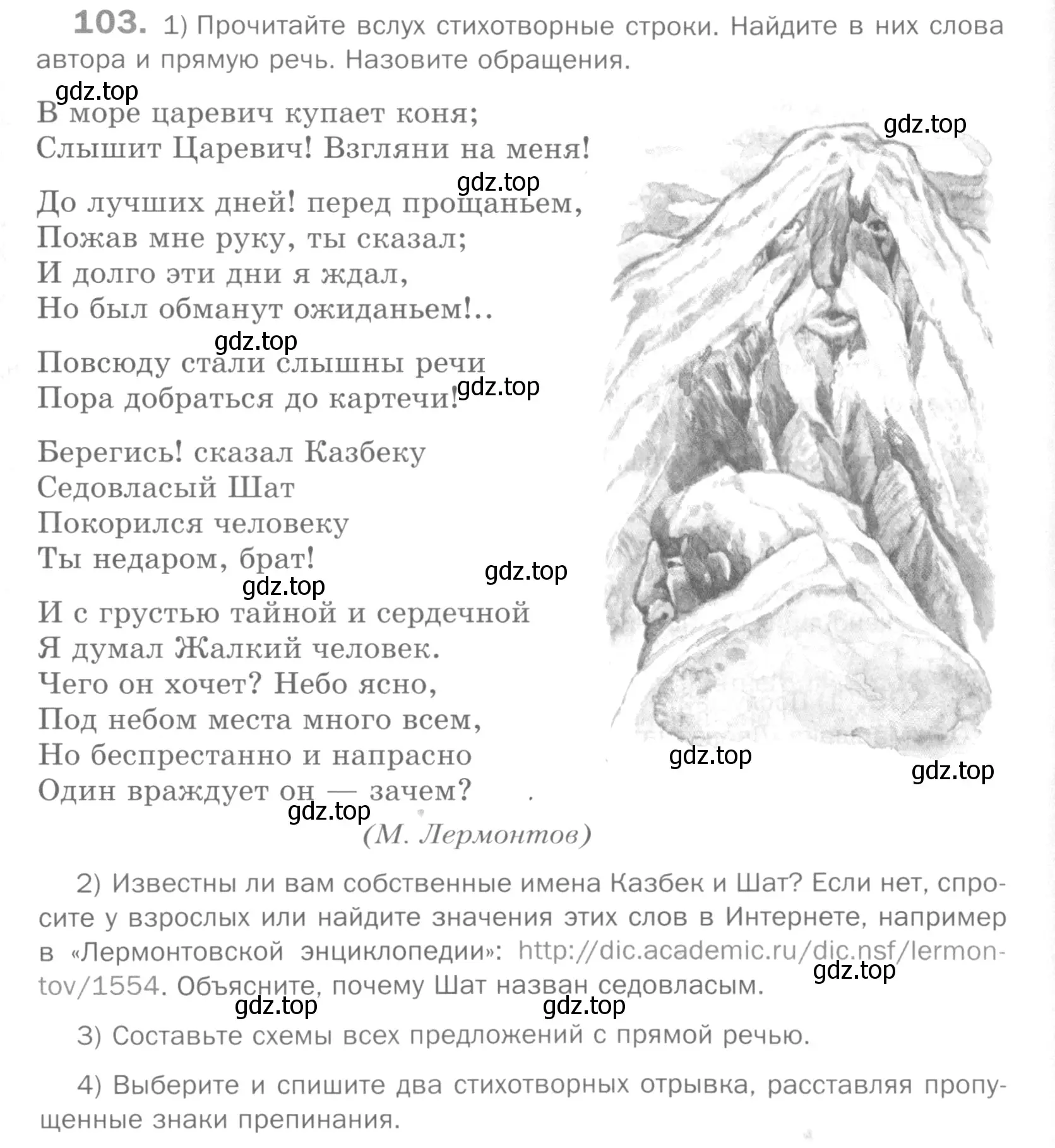 Условие номер 103 (страница 85) гдз по русскому языку 5 класс Шмелев, Флоренская, учебник 2 часть