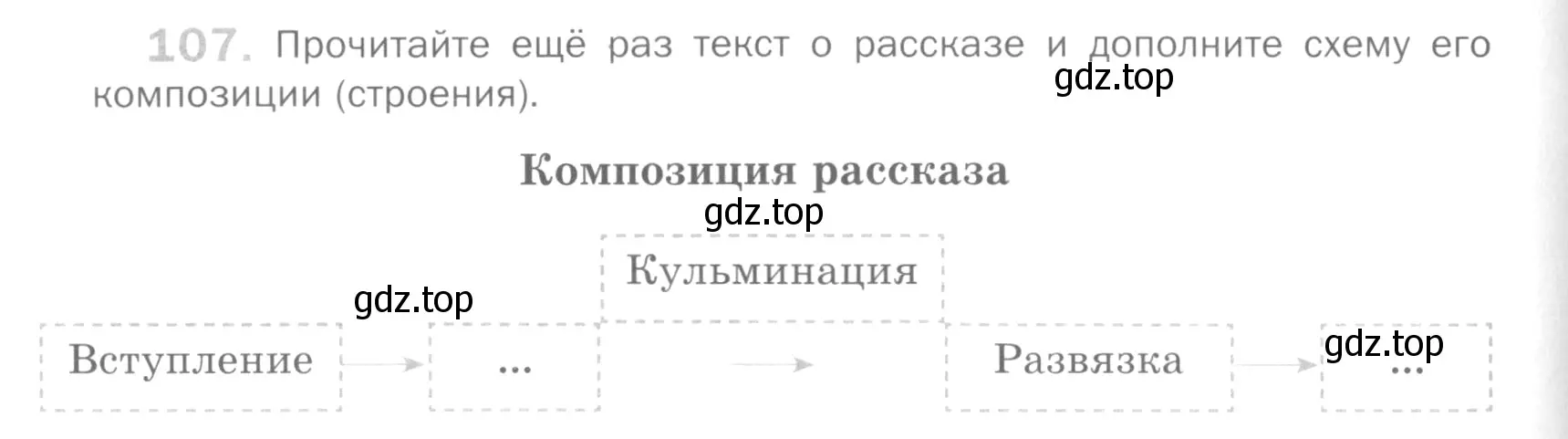 Условие номер 107 (страница 88) гдз по русскому языку 5 класс Шмелев, Флоренская, учебник 2 часть