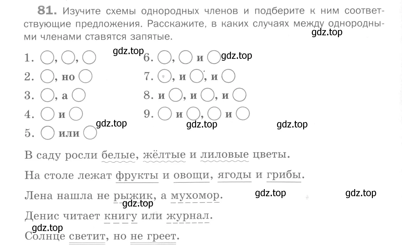 Условие номер 81 (страница 69) гдз по русскому языку 5 класс Шмелев, Флоренская, учебник 2 часть