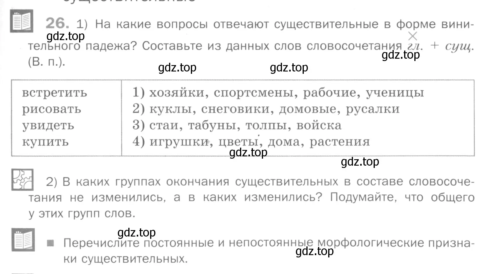 Условие номер 26 (страница 121) гдз по русскому языку 5 класс Шмелев, Флоренская, учебник 2 часть