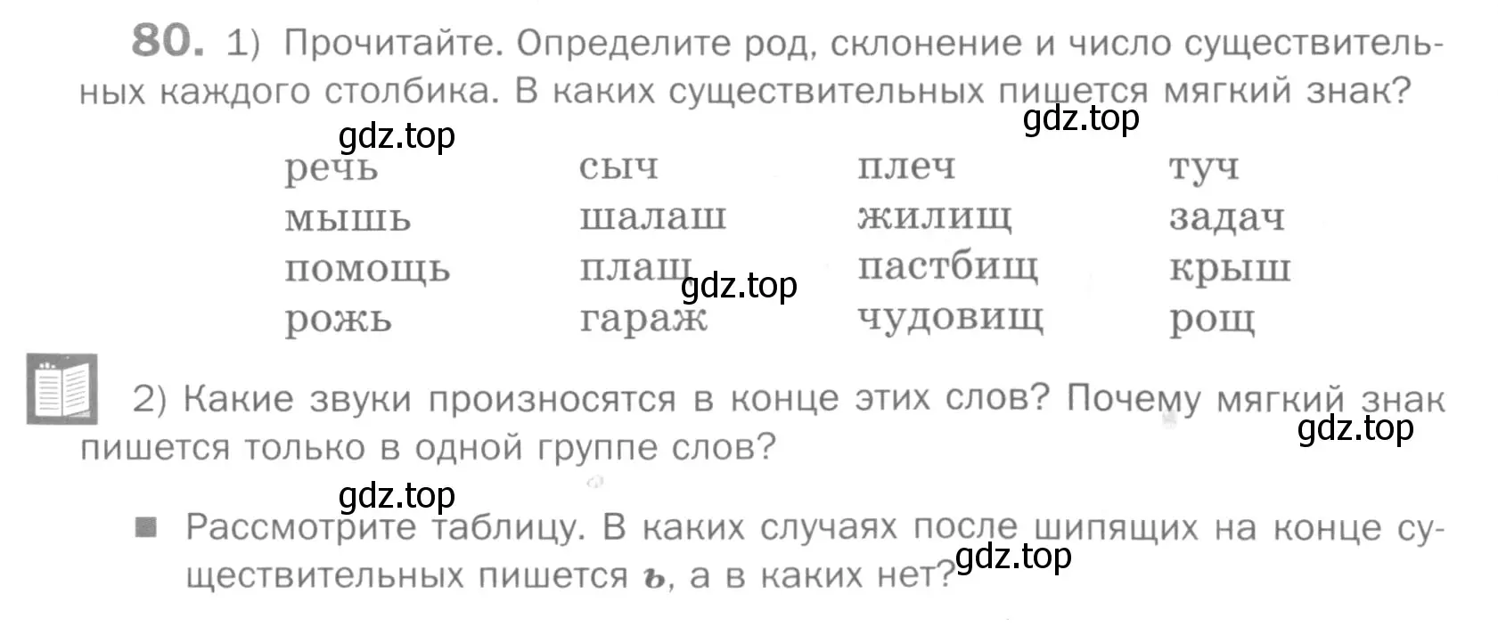 Условие номер 80 (страница 153) гдз по русскому языку 5 класс Шмелев, Флоренская, учебник 2 часть