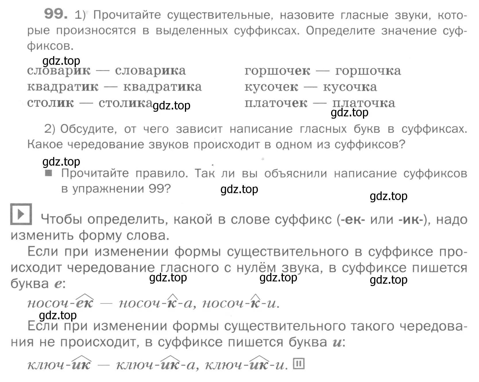 Условие номер 99 (страница 162) гдз по русскому языку 5 класс Шмелев, Флоренская, учебник 2 часть