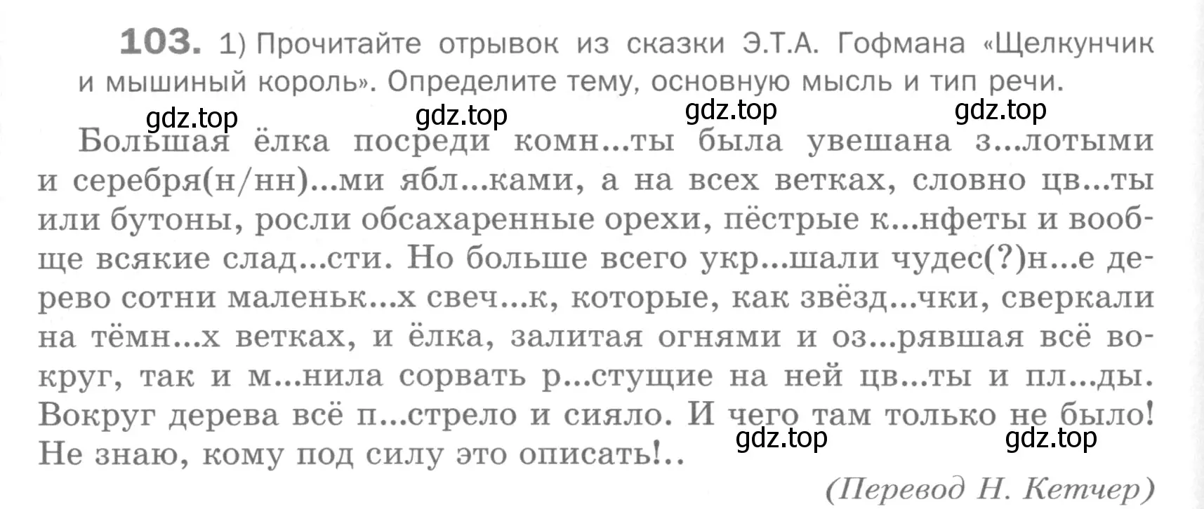 Условие номер 103 (страница 246) гдз по русскому языку 5 класс Шмелев, Флоренская, учебник 2 часть