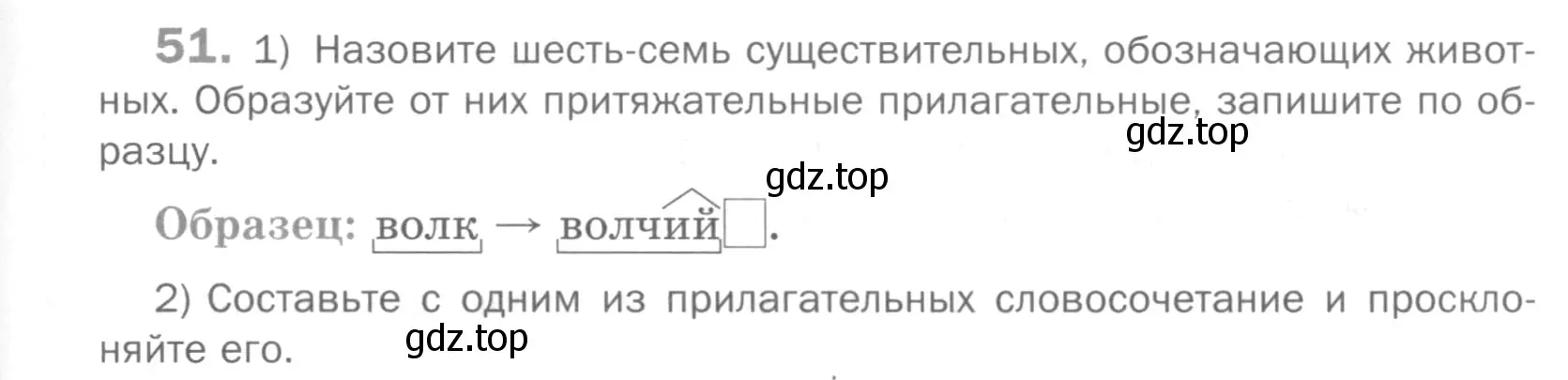 Условие номер 51 (страница 219) гдз по русскому языку 5 класс Шмелев, Флоренская, учебник 2 часть