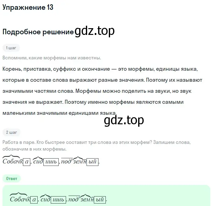 Решение номер 13 (страница 147) гдз по русскому языку 5 класс Шмелев, Флоренская, учебник 1 часть