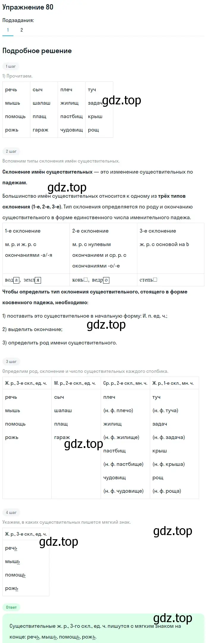 Решение номер 80 (страница 153) гдз по русскому языку 5 класс Шмелев, Флоренская, учебник 2 часть
