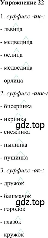 Решение 2. номер 22 (страница 18) гдз по русскому языку 5 класс Шмелев, Флоренская, учебник 1 часть