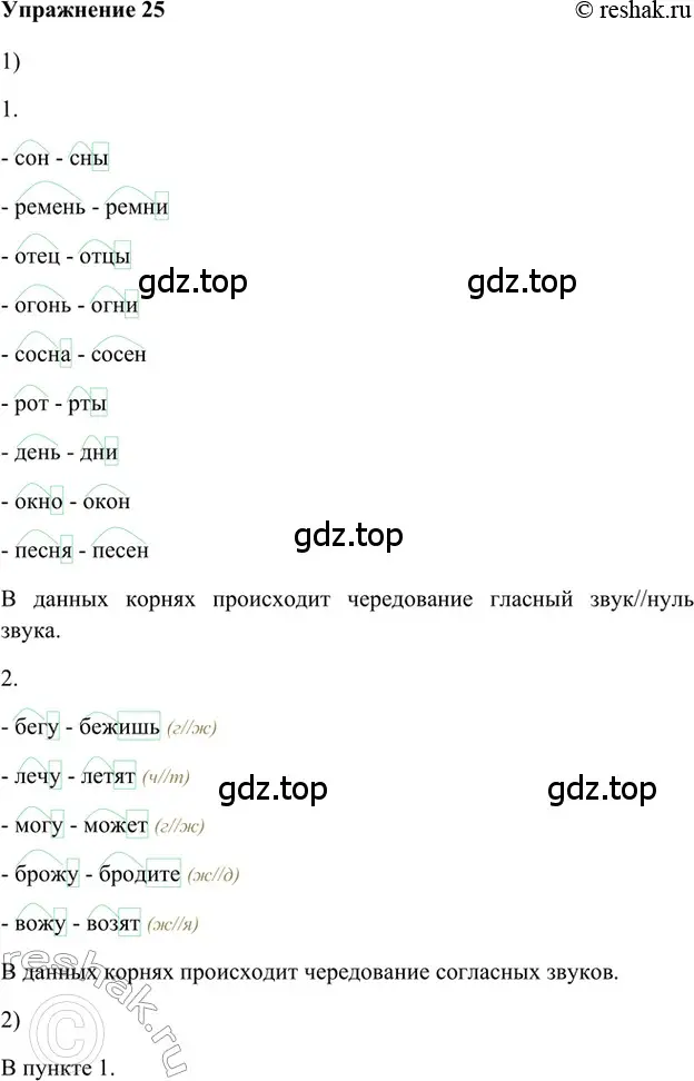 Решение 2. номер 25 (страница 19) гдз по русскому языку 5 класс Шмелев, Флоренская, учебник 1 часть