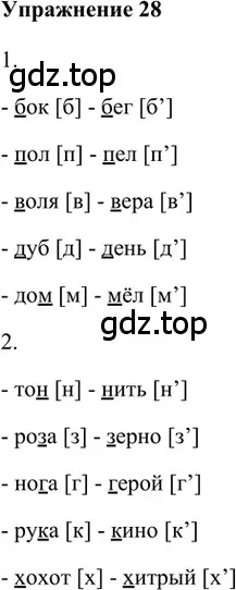 Решение 2. номер 28 (страница 87) гдз по русскому языку 5 класс Шмелев, Флоренская, учебник 1 часть