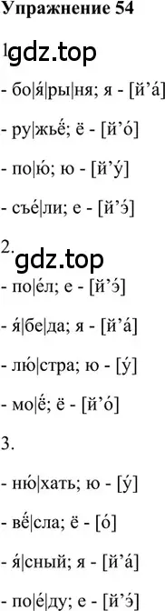 Решение 2. номер 54 (страница 102) гдз по русскому языку 5 класс Шмелев, Флоренская, учебник 1 часть