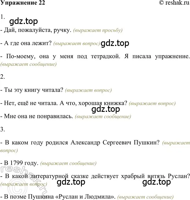 Решение 2. номер 22 (страница 24) гдз по русскому языку 5 класс Шмелев, Флоренская, учебник 2 часть