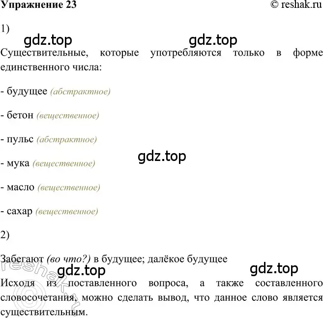 Решение 2. номер 23 (страница 119) гдз по русскому языку 5 класс Шмелев, Флоренская, учебник 2 часть