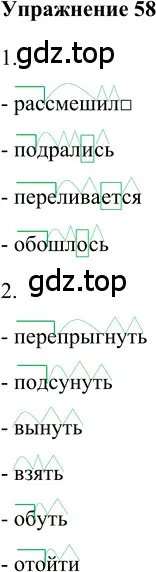 Решение 2. номер 58 (страница 283) гдз по русскому языку 5 класс Шмелев, Флоренская, учебник 2 часть