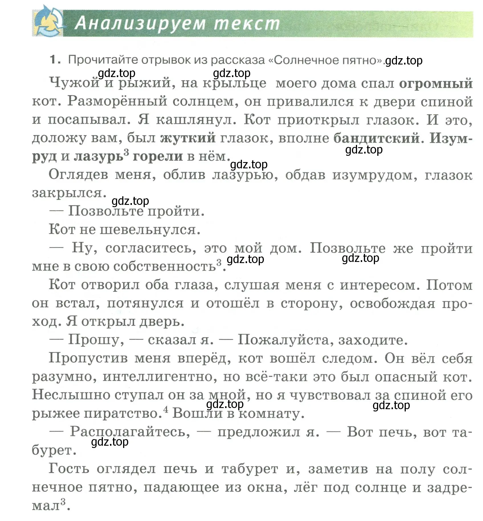 Условие номер 1 (страница 19) гдз по русскому языку 6 класс Быстрова, Кибирева, учебник 1 часть