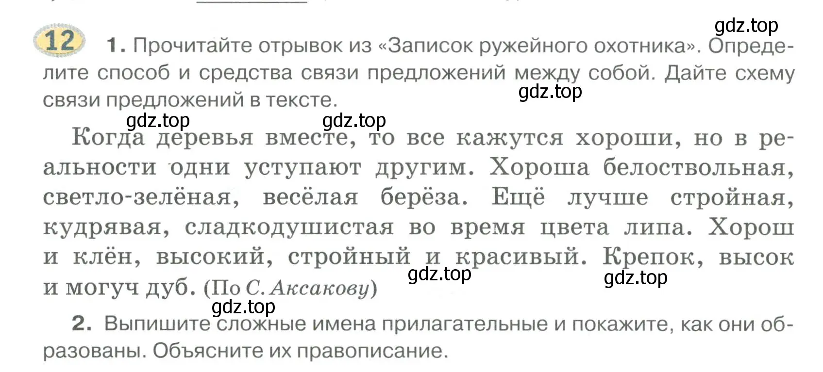 Условие номер 12 (страница 14) гдз по русскому языку 6 класс Быстрова, Кибирева, учебник 1 часть