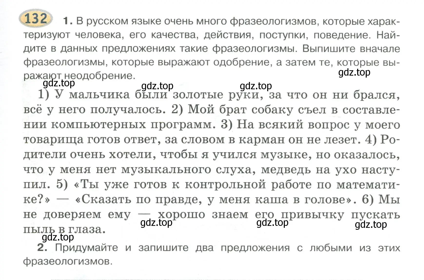 Условие номер 132 (страница 127) гдз по русскому языку 6 класс Быстрова, Кибирева, учебник 1 часть