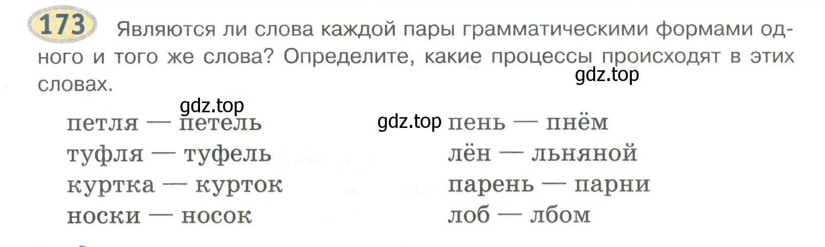 Условие номер 173 (страница 147) гдз по русскому языку 6 класс Быстрова, Кибирева, учебник 1 часть