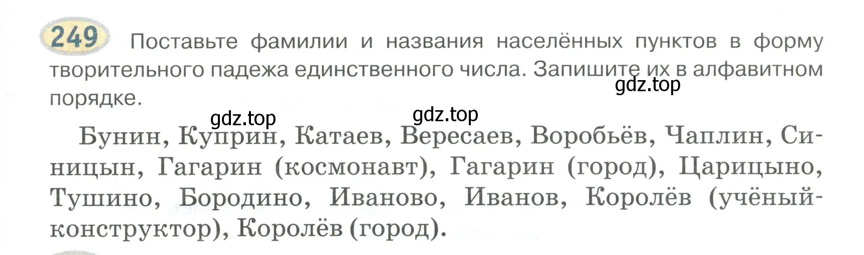 Условие номер 249 (страница 195) гдз по русскому языку 6 класс Быстрова, Кибирева, учебник 1 часть