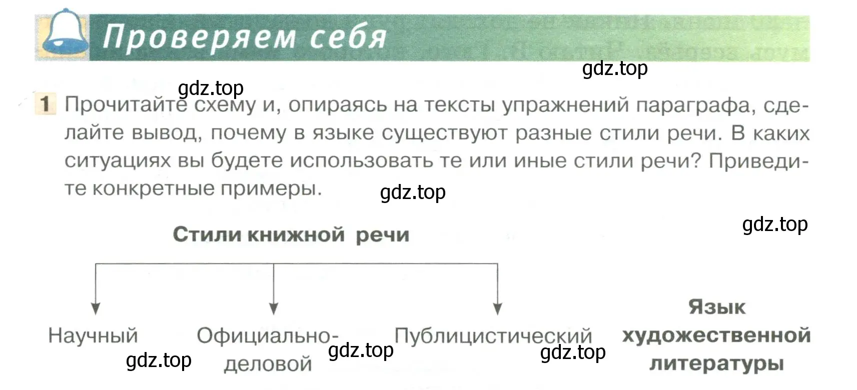 Условие номер 1 (страница 40) гдз по русскому языку 6 класс Быстрова, Кибирева, учебник 1 часть