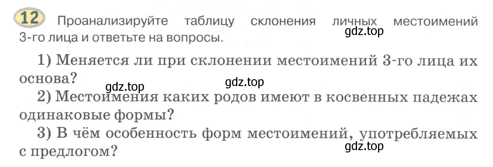 Условие номер 12 (страница 16) гдз по русскому языку 6 класс Быстрова, Кибирева, учебник 2 часть