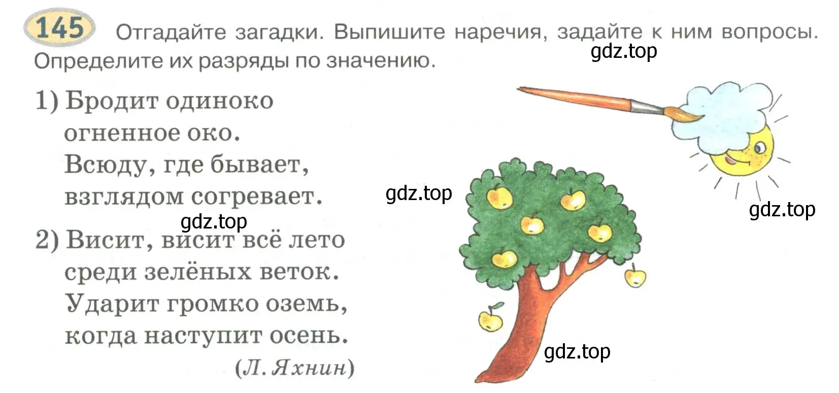 Условие номер 145 (страница 113) гдз по русскому языку 6 класс Быстрова, Кибирева, учебник 2 часть