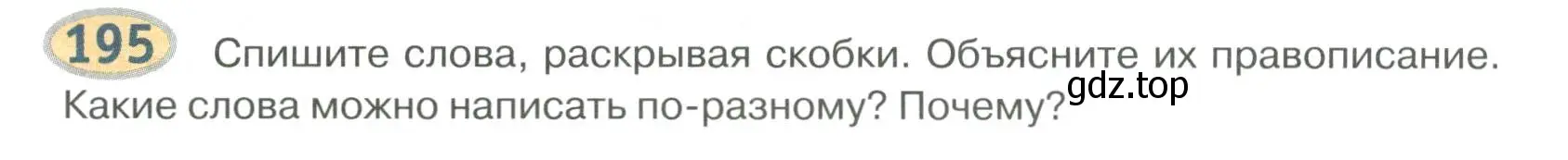 Условие номер 195 (страница 148) гдз по русскому языку 6 класс Быстрова, Кибирева, учебник 2 часть